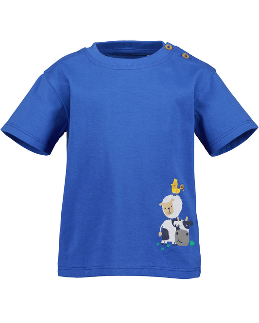 Toddler Blue Farm T-Shirt