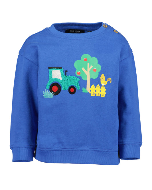 Toddler Boys Tractor Sweatshirt