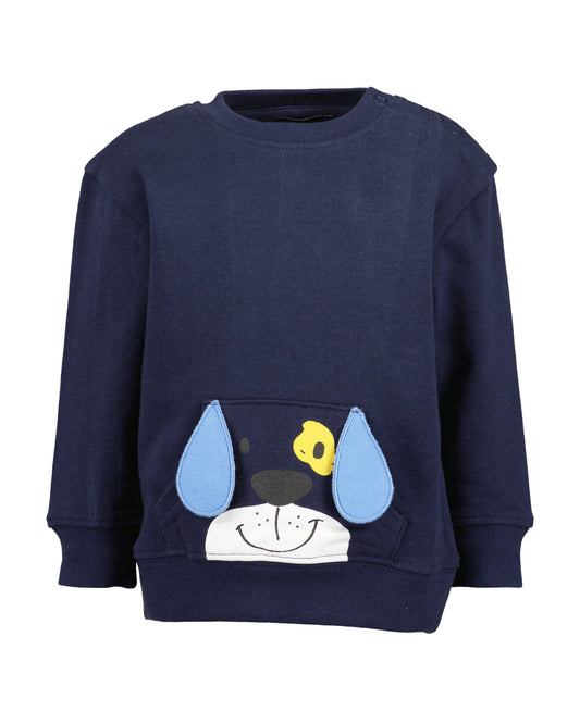 Boys Navy Sweatshirt