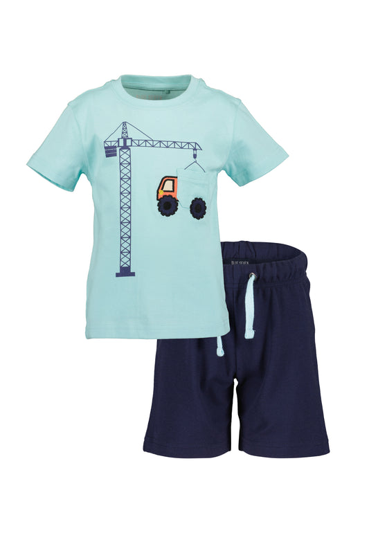 Boys Crane Shorts & T-Shirt