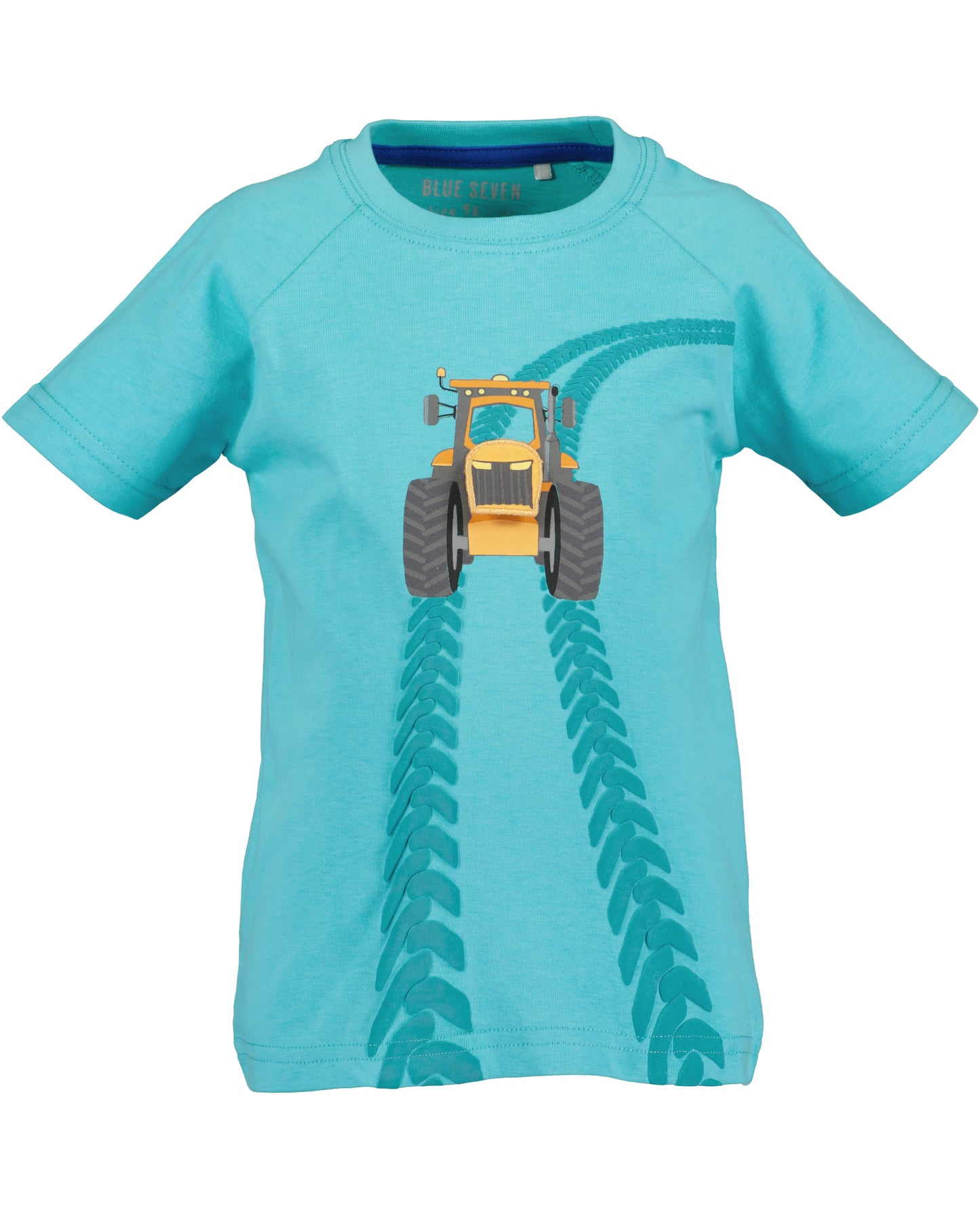 Bright Blue Tractor T-shirt