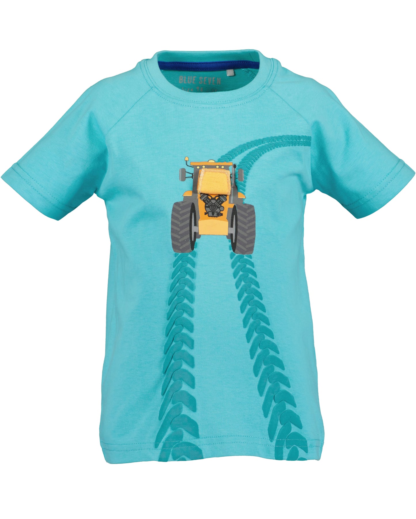 Bright Blue Tractor T-shirt