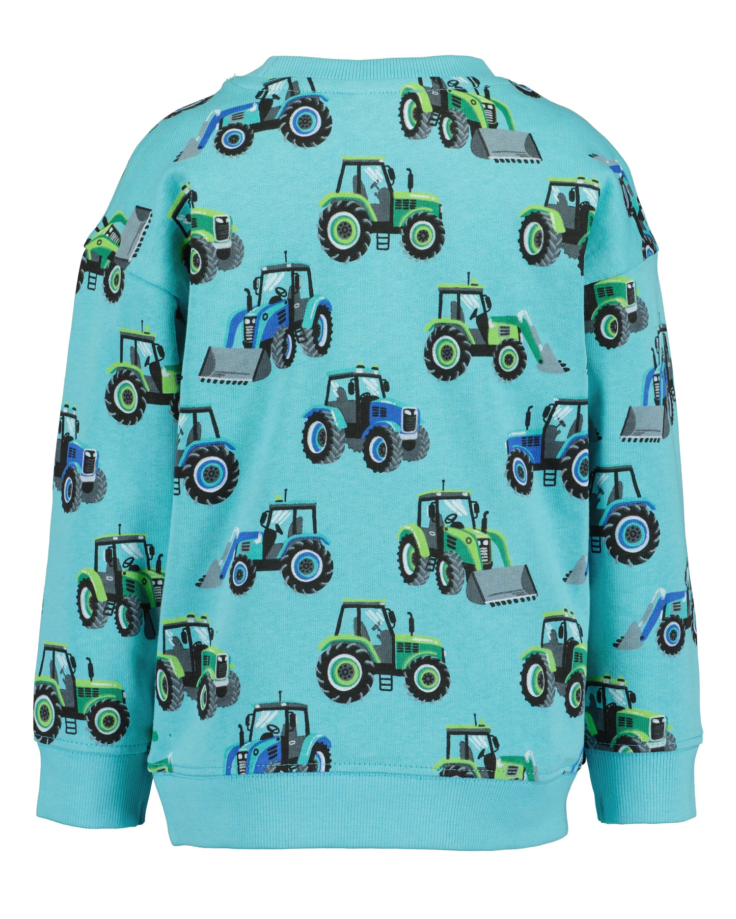 Boys Blue Tractor Sweatshirt