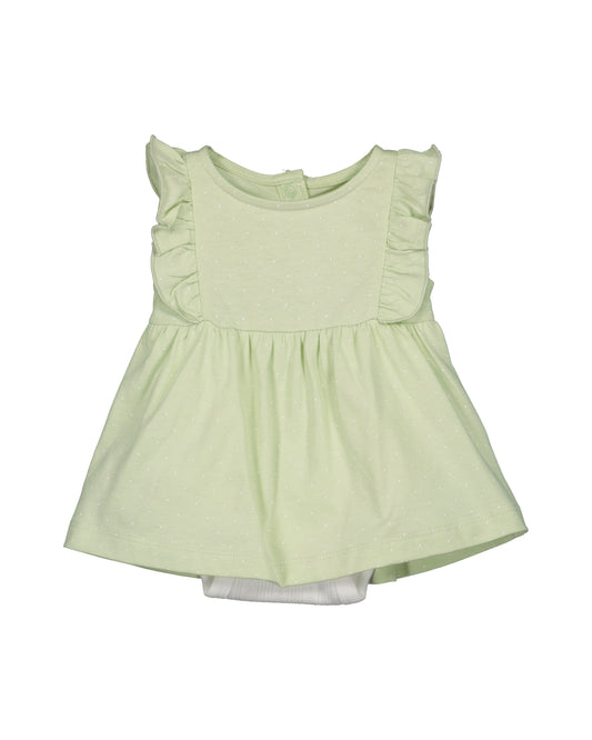 Baby girls body-dress with hair band