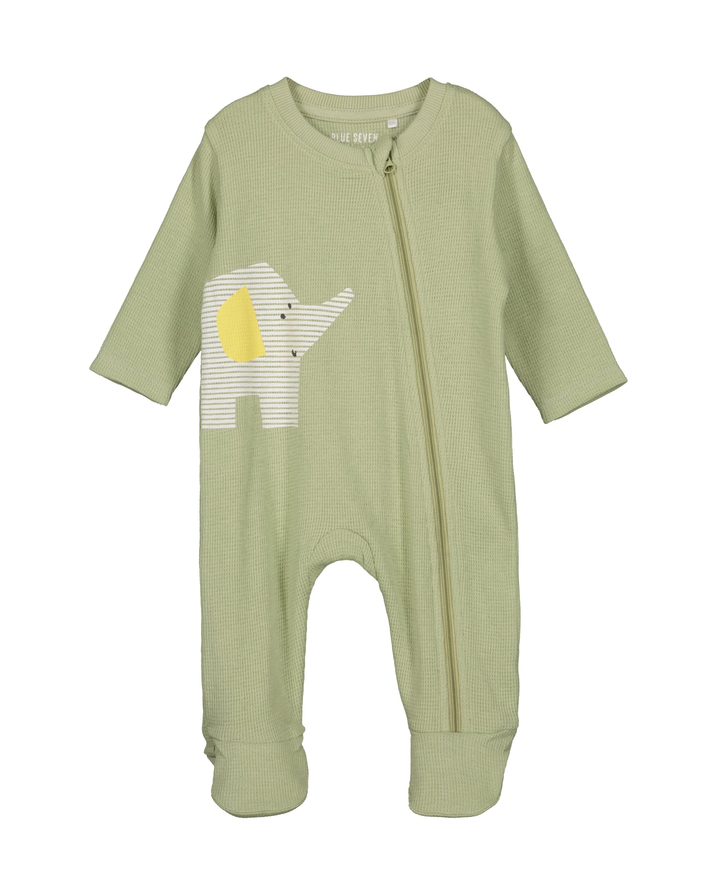 Green Elephant Babygrow