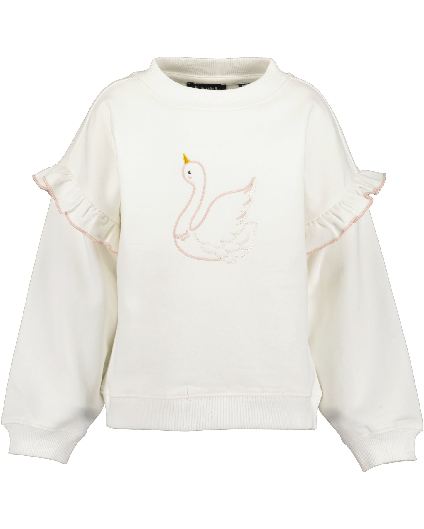 Girls Swan Jumper