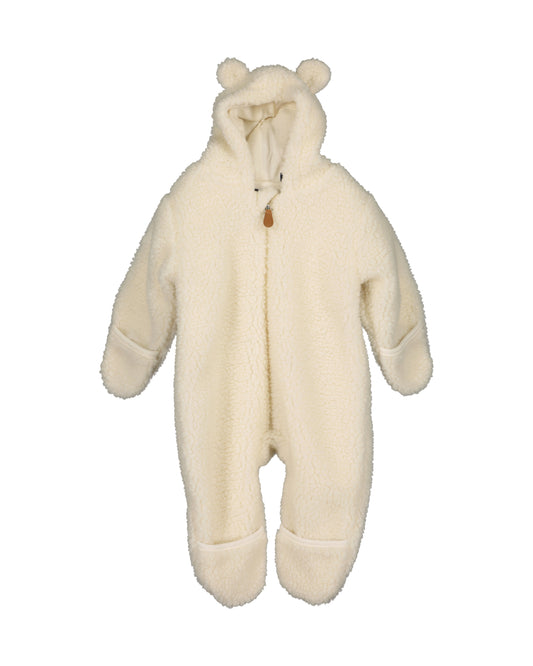 Baby outdoor fleece overall