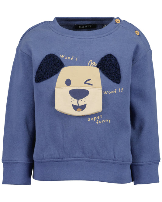 Blue Doggy Sweatshirt