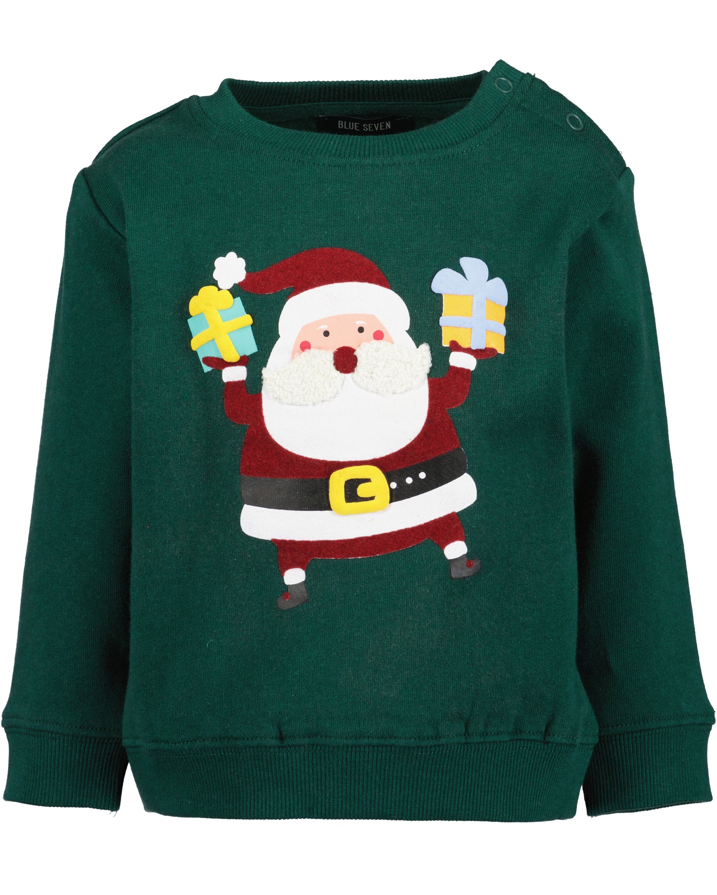 Christmas Green Santa Jumper