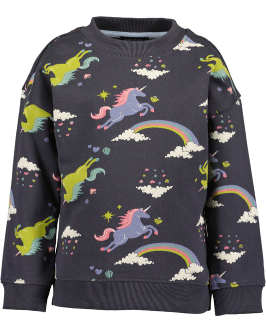 Girls Unicorn Sweatshirt