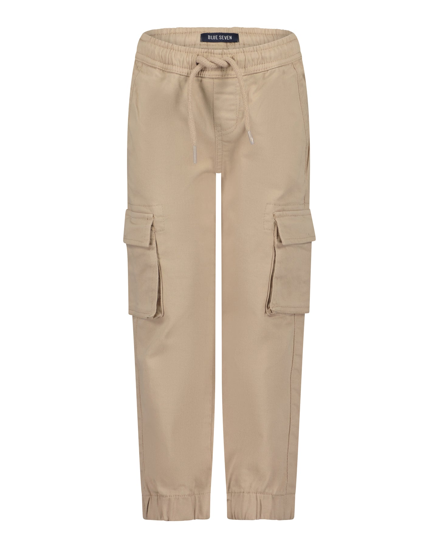 Boys Beige Cargo Pants