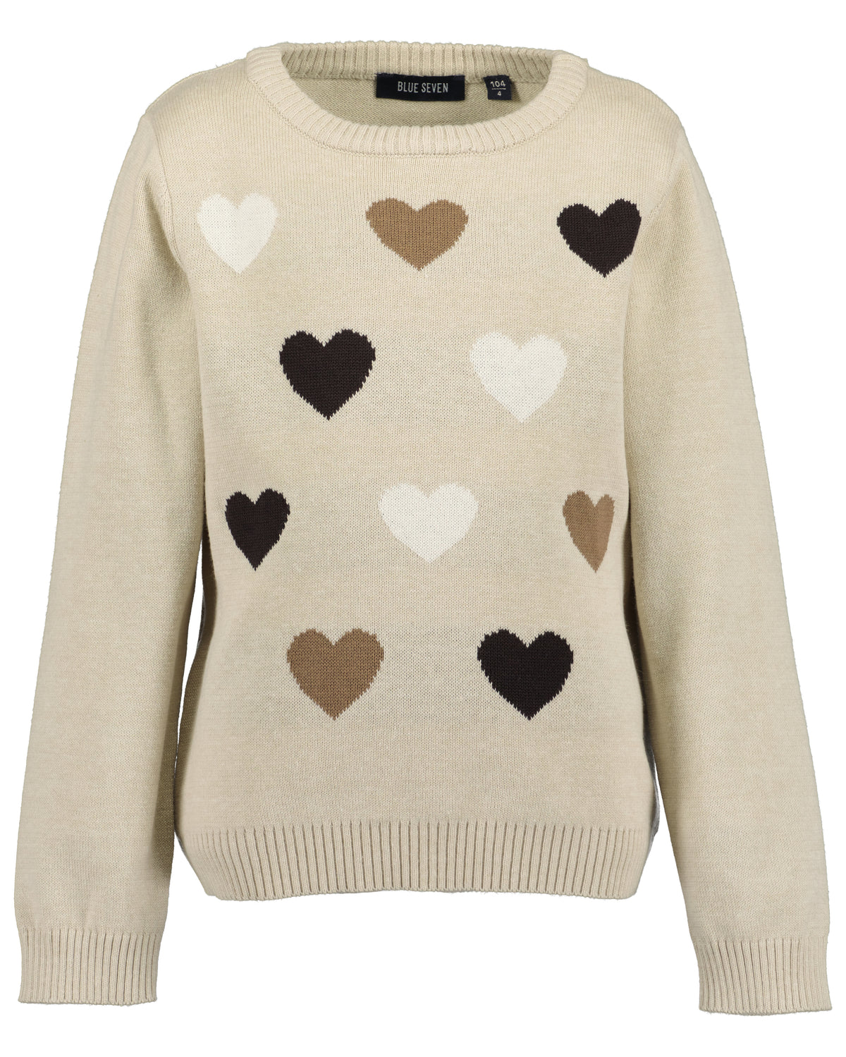 Girls Heart Jumper