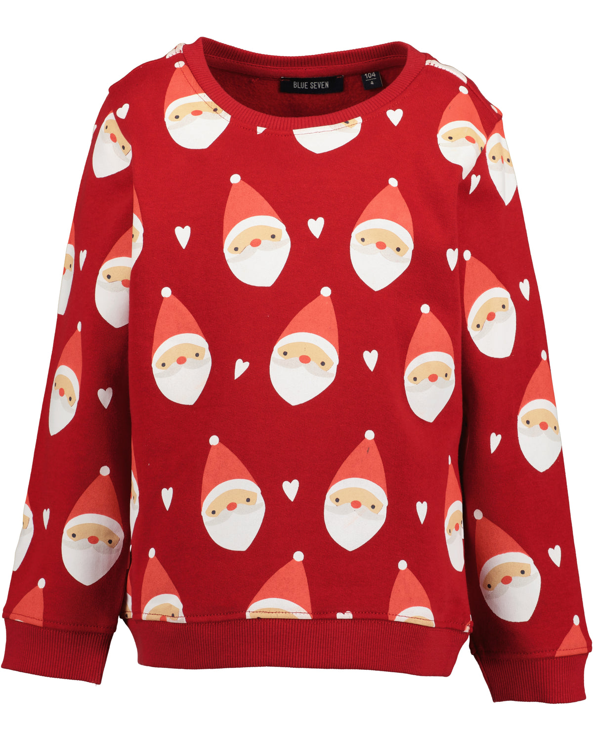 Girls Red Christmas Jumper
