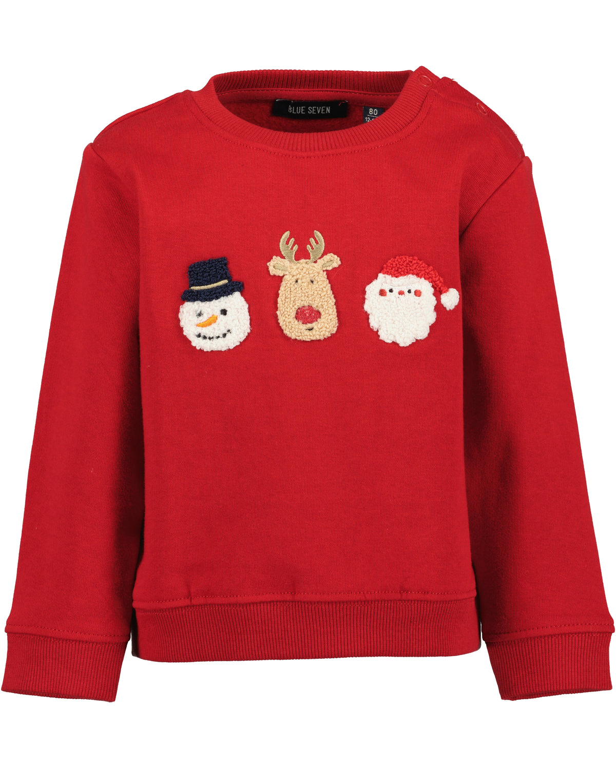 Baby Boys Christmas Red Jumper