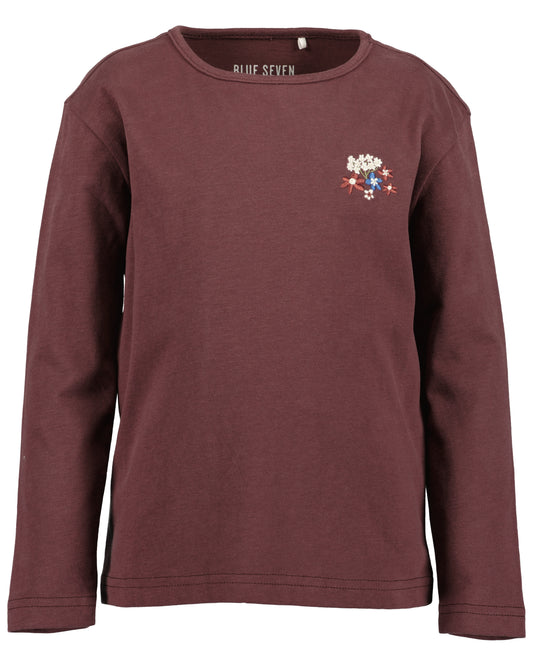 Girls Burgundy Top