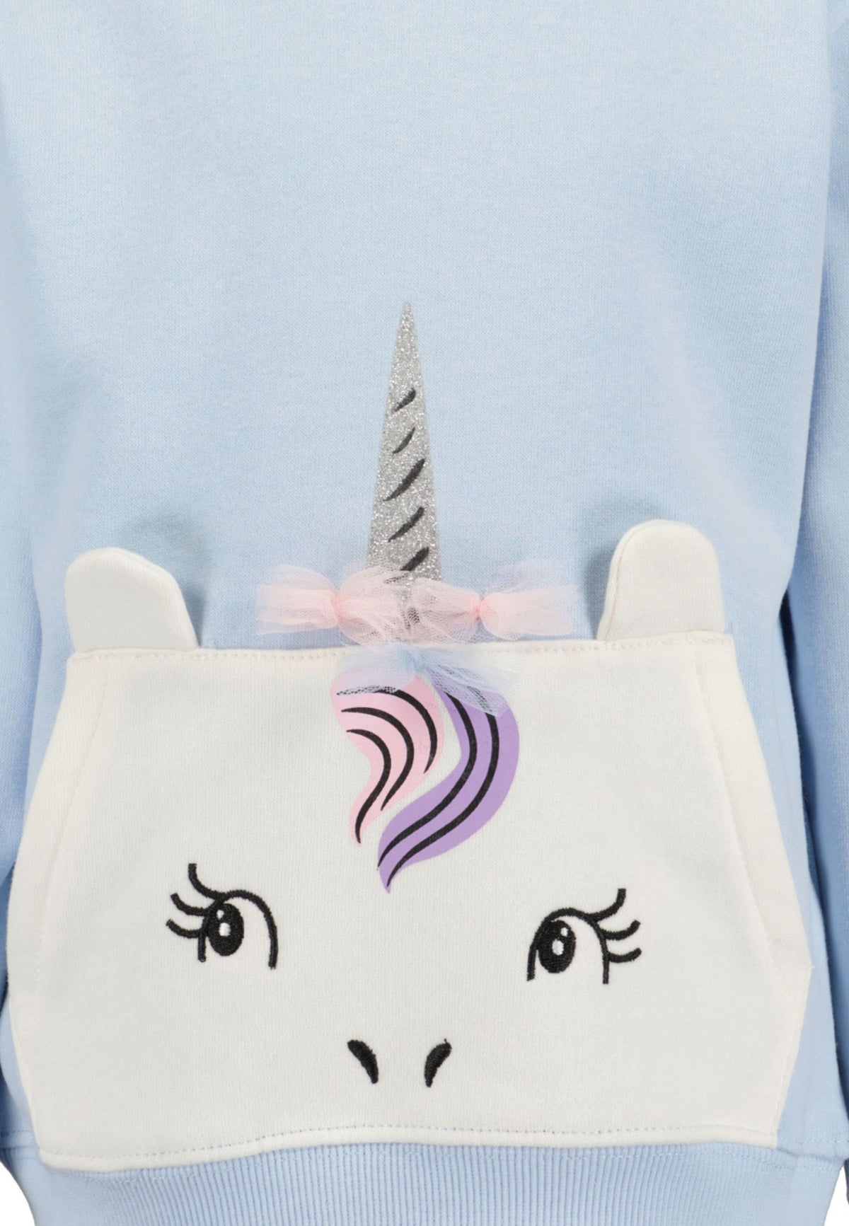 Blue Unicorn Hoodie