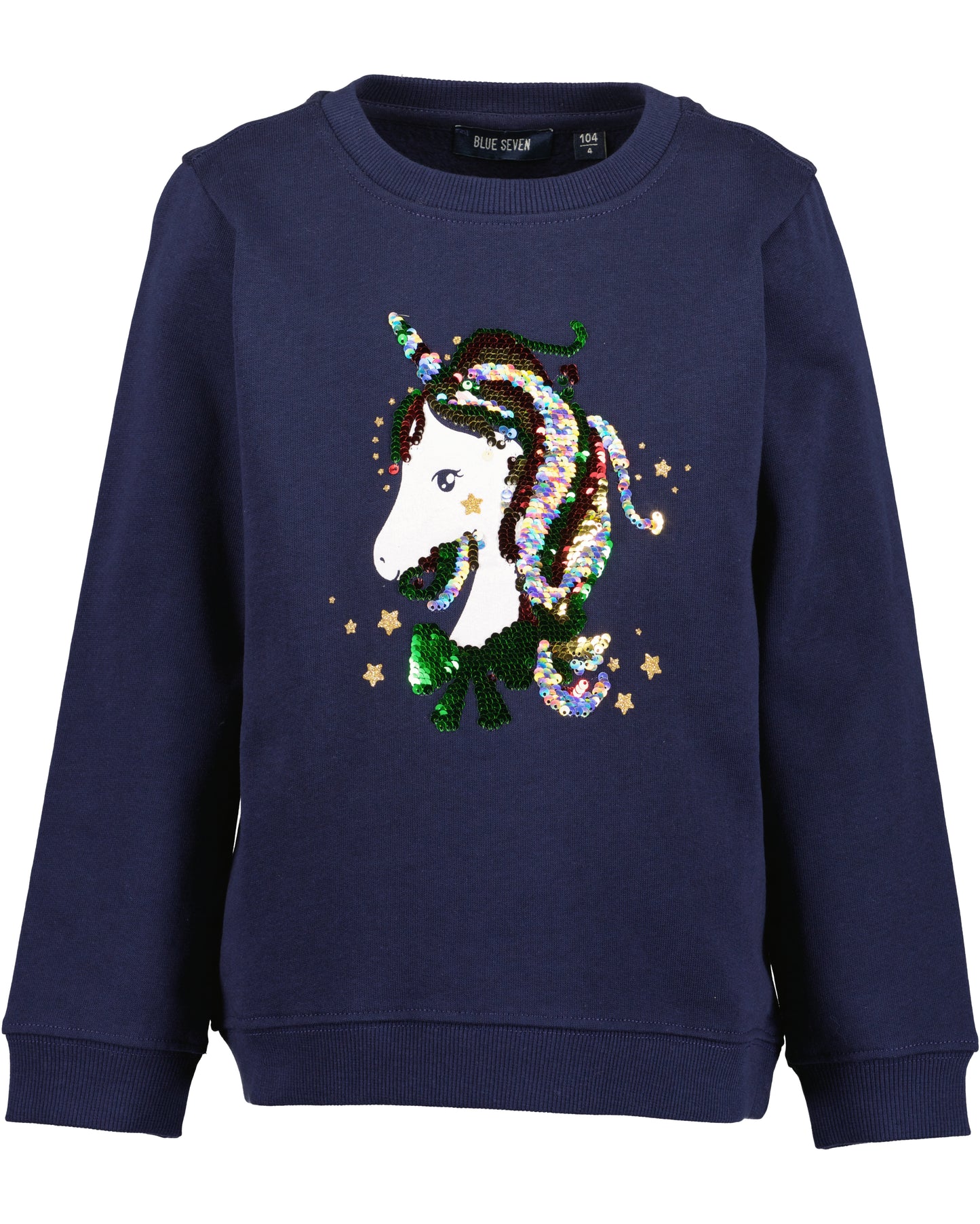 Girls Christmas Unicorn Sweatshirt
