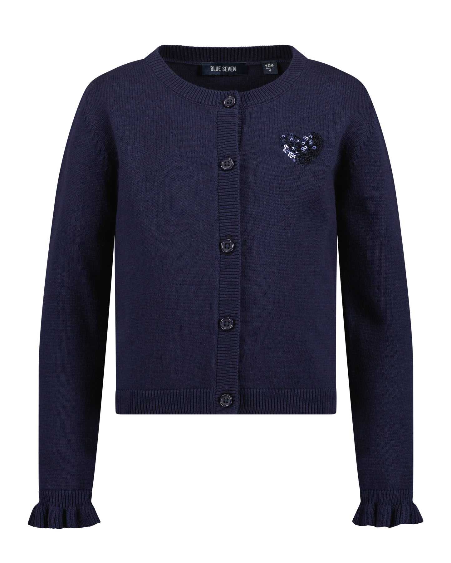 Girls Navy Cardigan