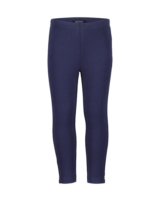 Girls Navy Leggings
