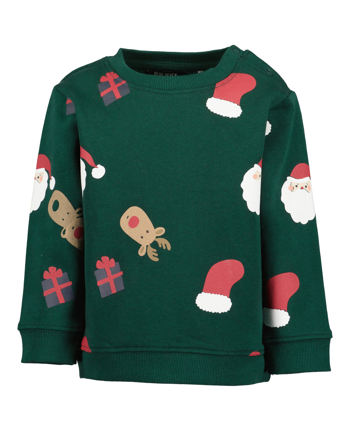 Baby Boy Christmas Green Jumper