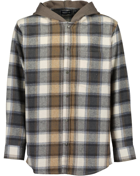 Boys Hooded Shirt