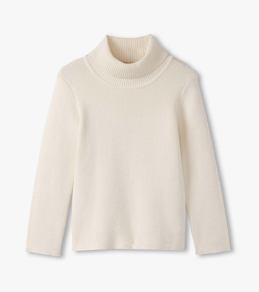 Cream Turtleneck Jumper