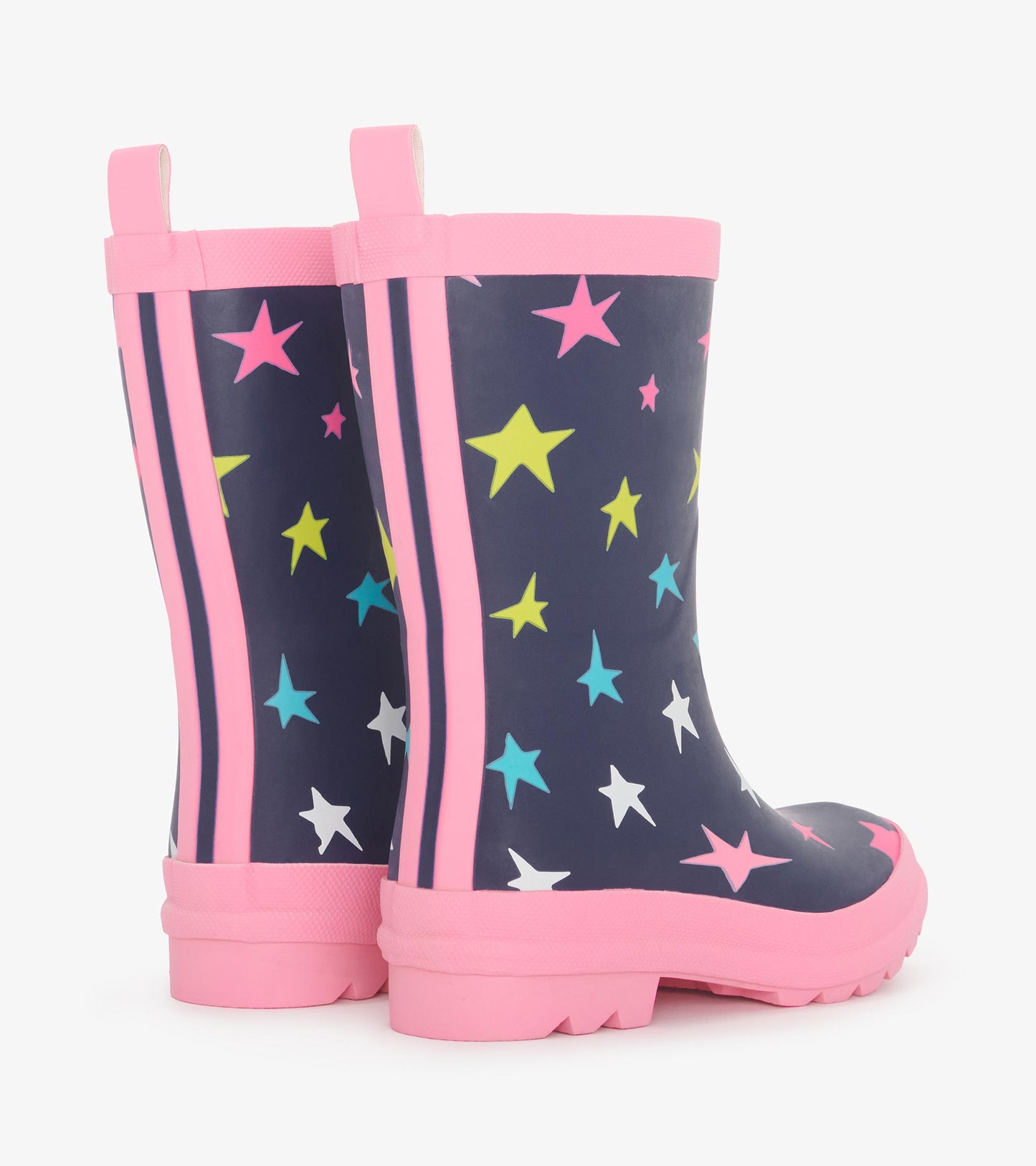 Ombre Star Rain Boots