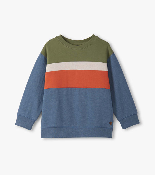 Autumn Colour Block Sweater