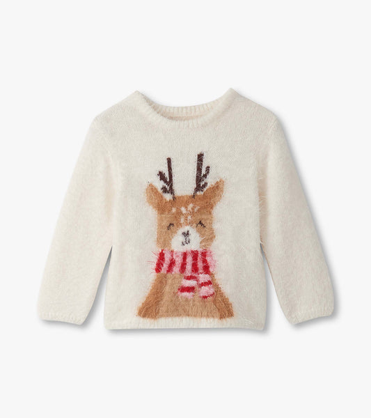 Reindeer Furry Jumper