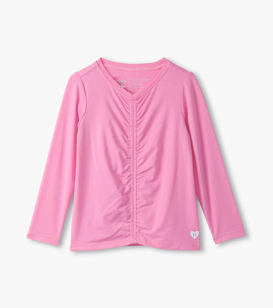 Fuchsia Pink Active Top