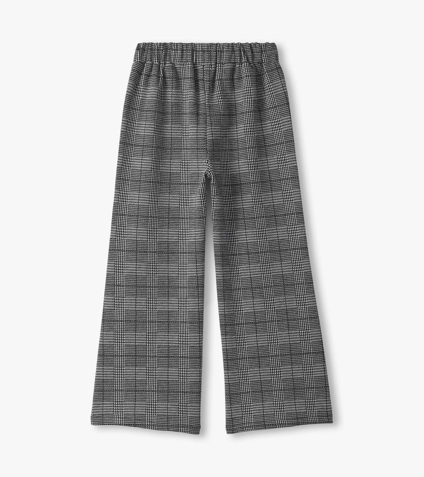 Plaid Wide Leg Trousers