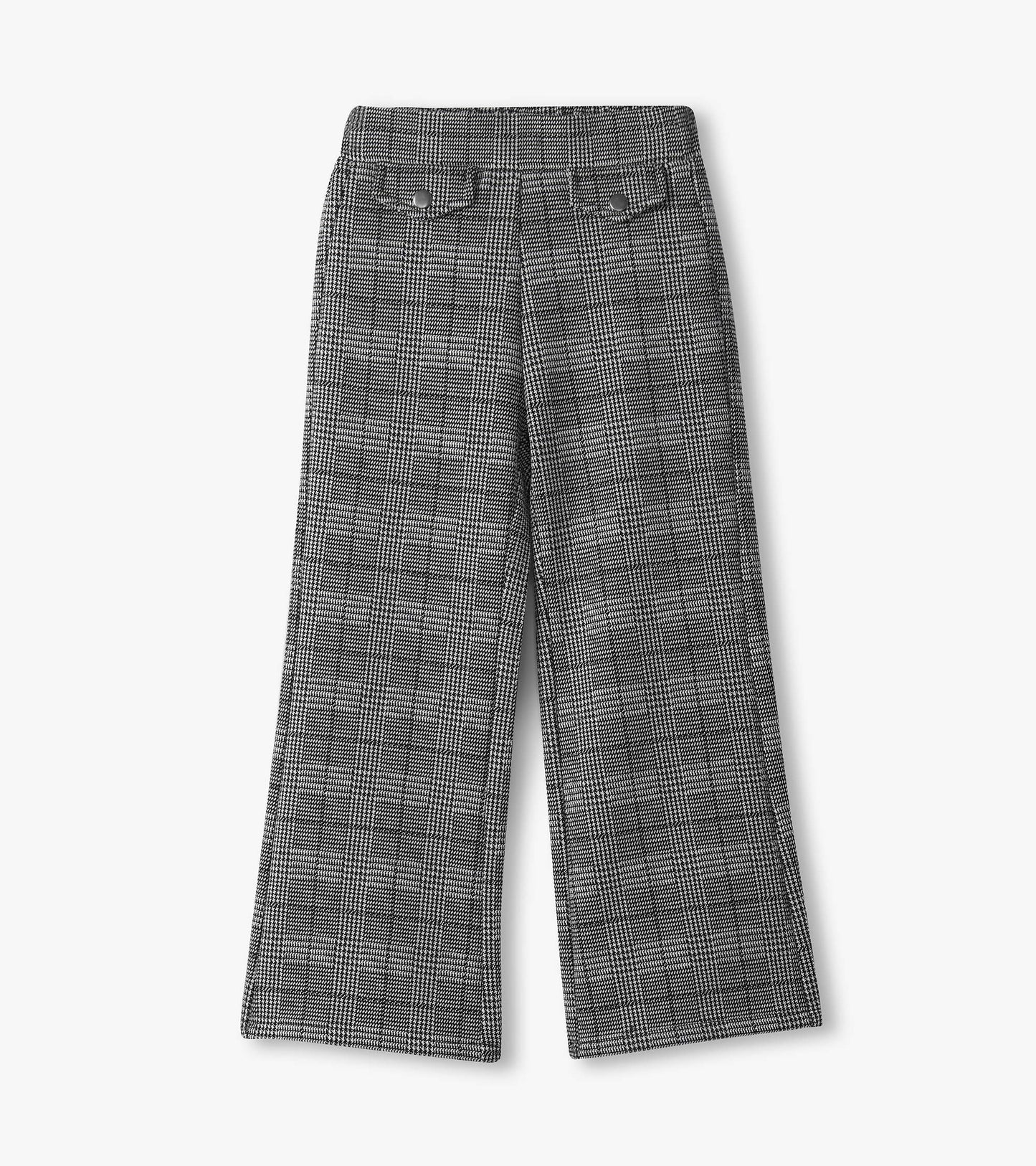 Plaid Wide Leg Trousers
