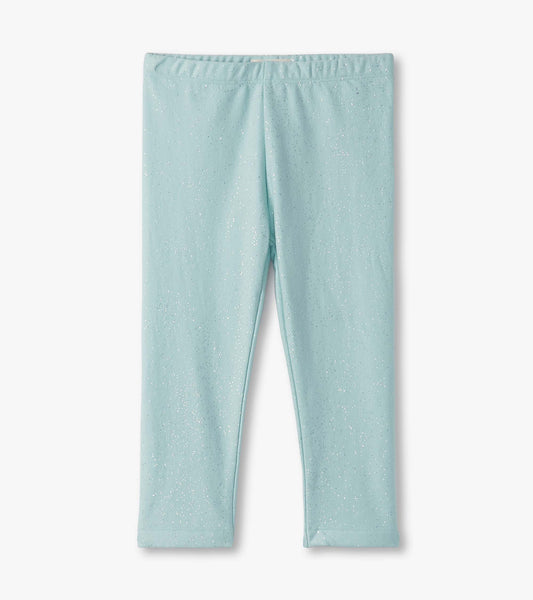 Pastel Turquoise Sparkle Leggings