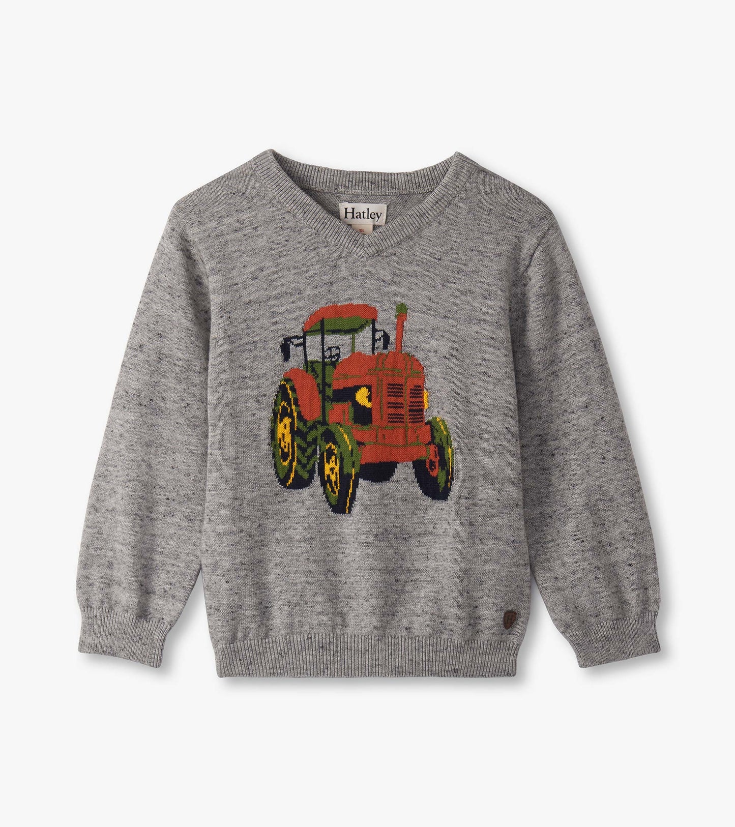 Tractor V Neck Jumper