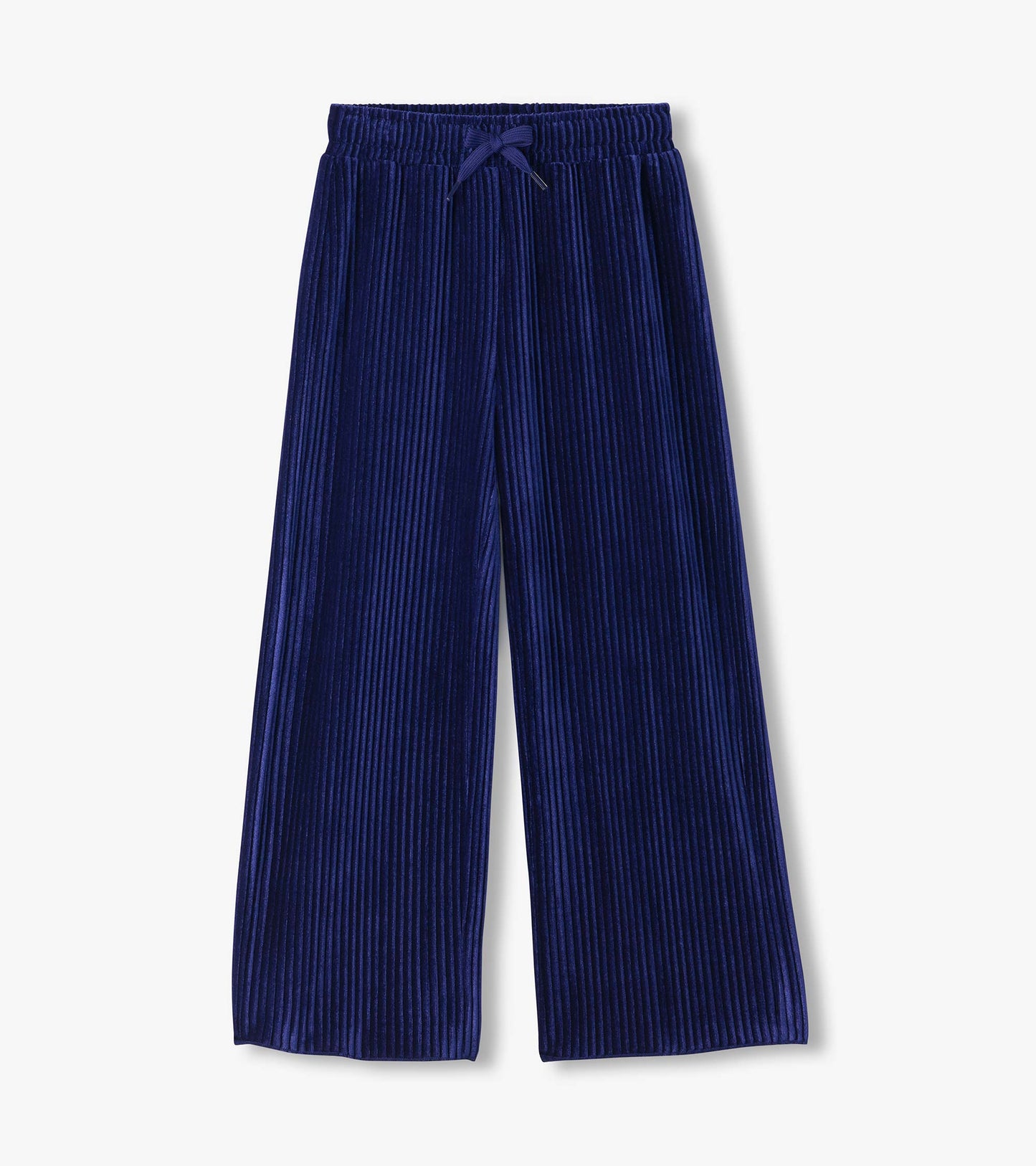 Navy Pleated Trousers
