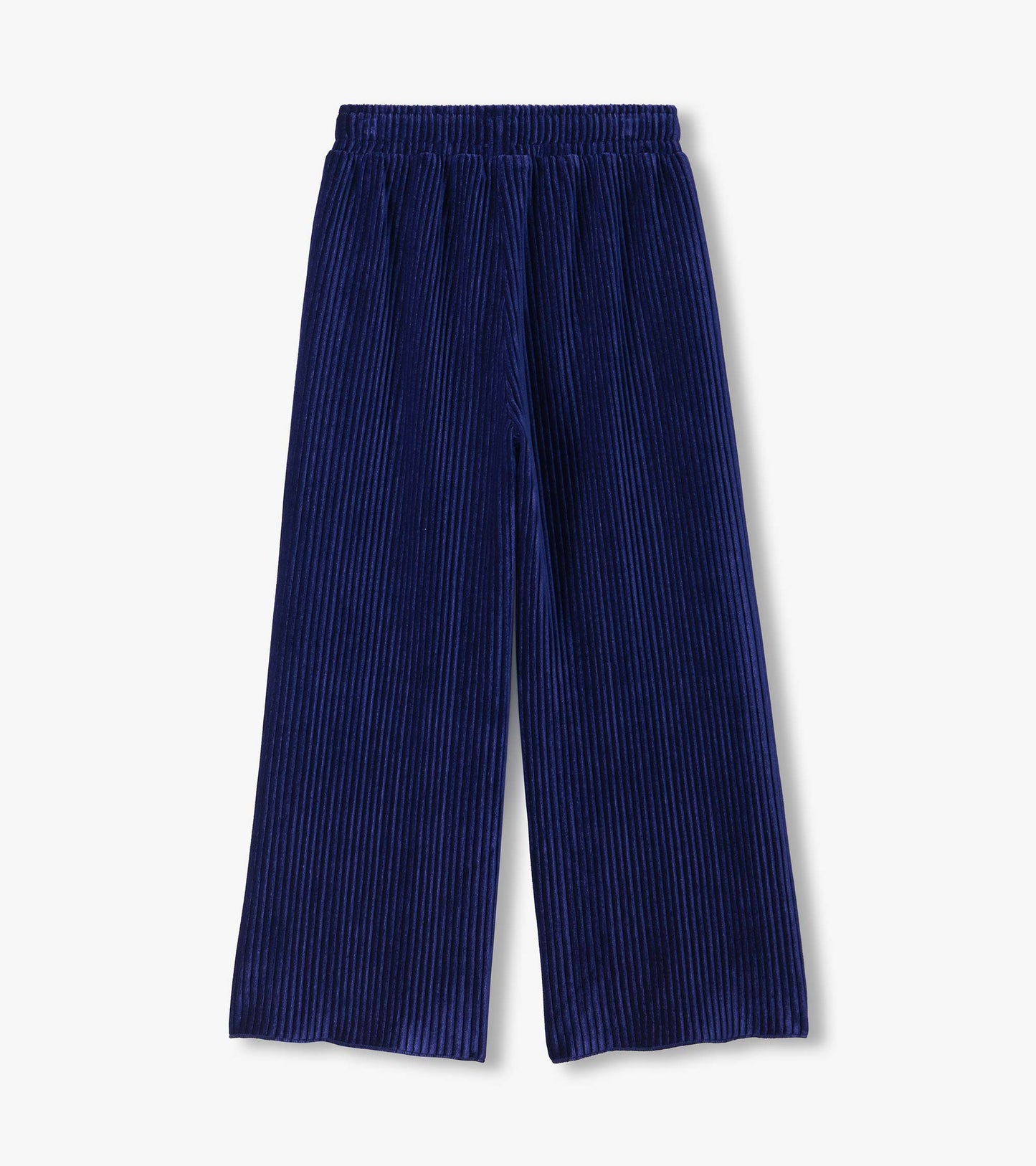 Navy Pleated Trousers