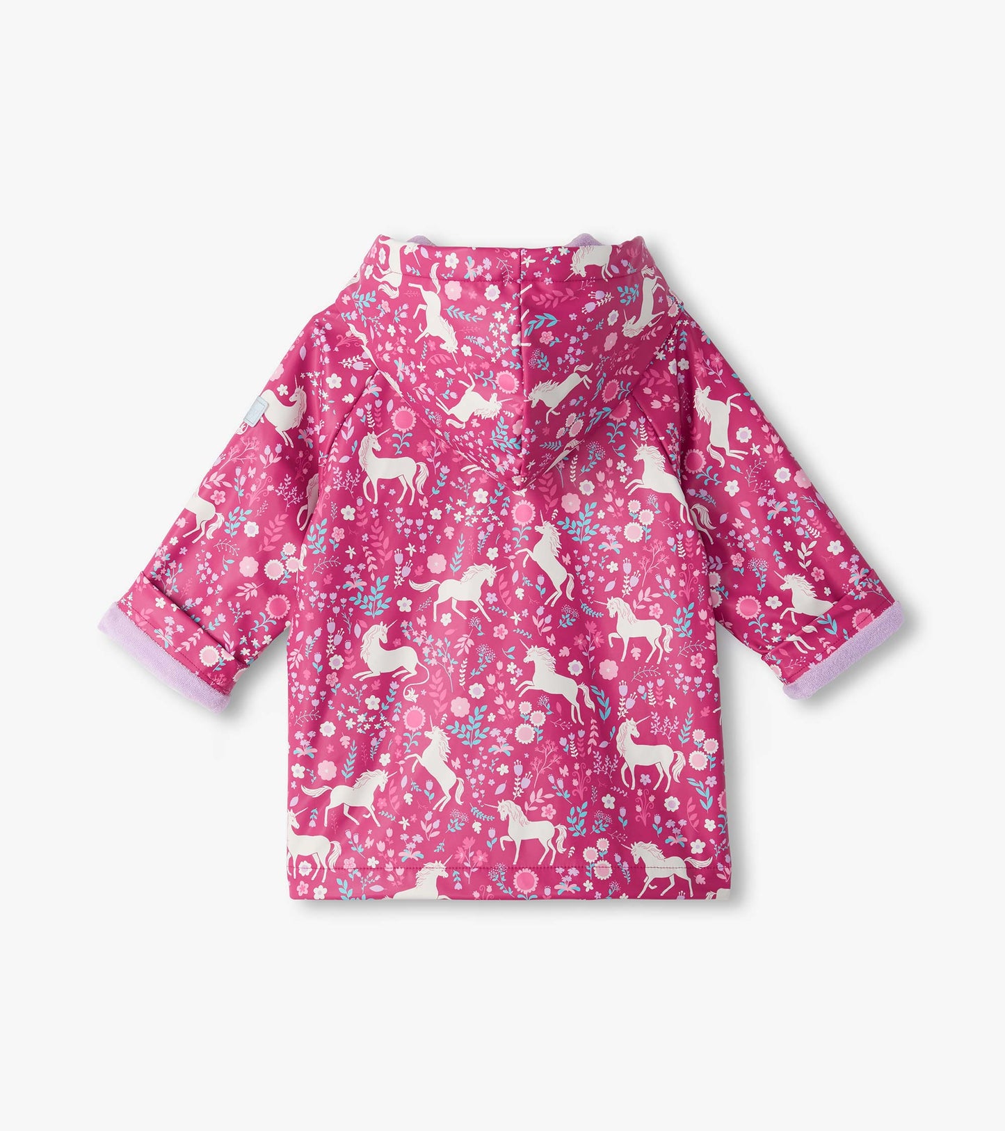 Unicorn Forest Snap Rain Coat