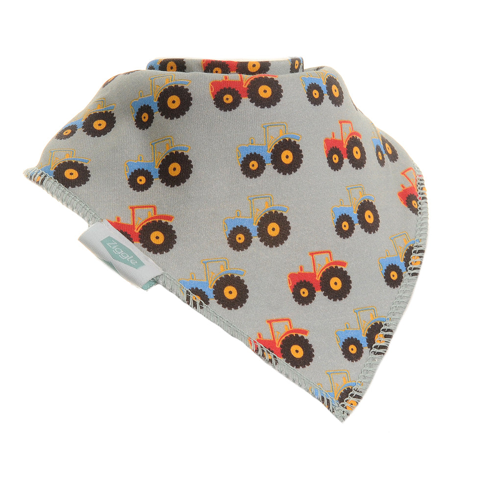 Tractor Print Bib