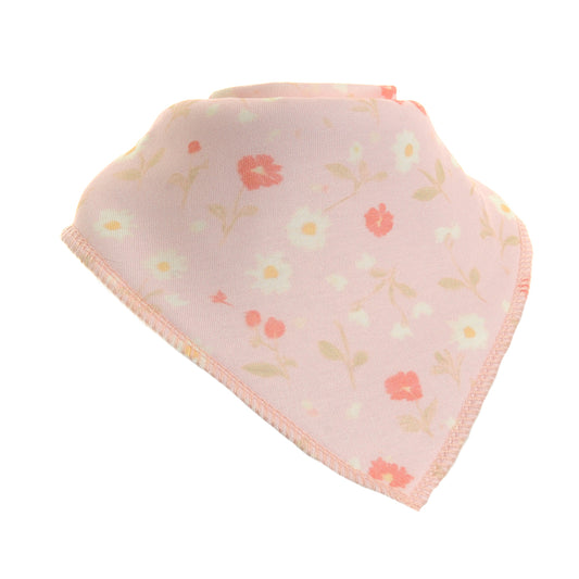 Dream flowers dribble bib