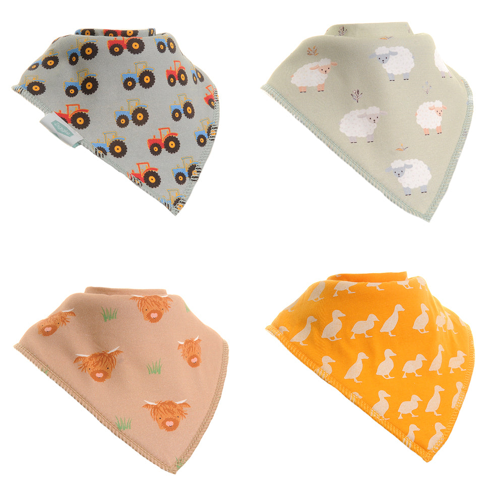 Farmyard Fun Bib Set