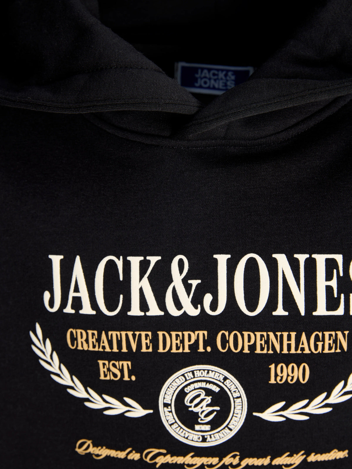 Jack & Jones Black Hoodie