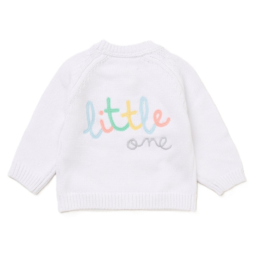 Baby White Cardigan - Little One