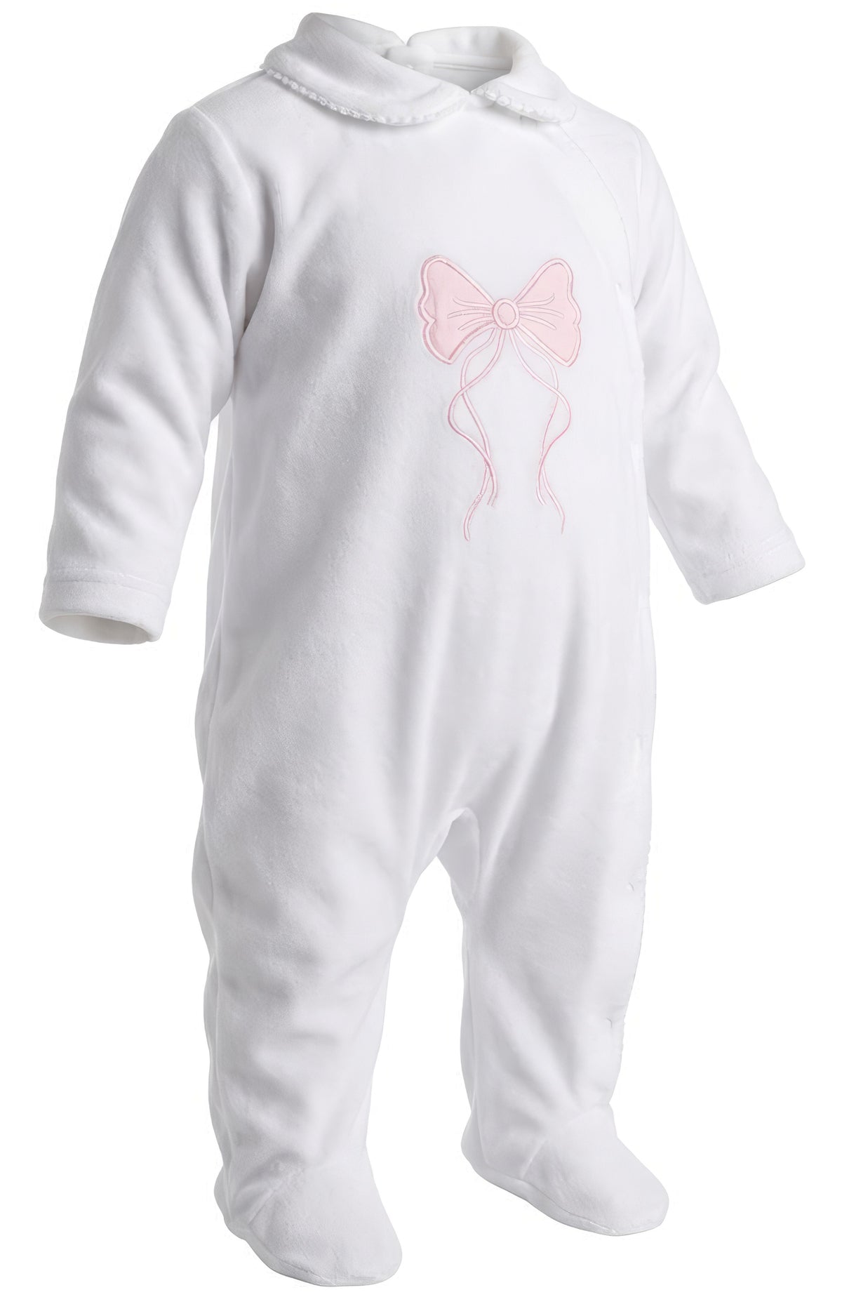Hallie White Babygrow
