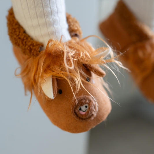 Highland Cow Slippers
