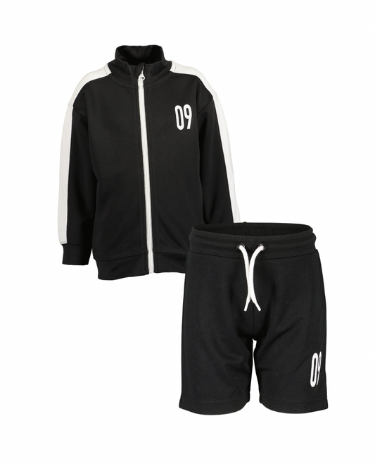 Boys Sport Zip up and Shorts Set