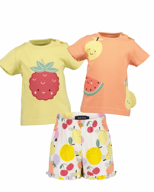 Girls Mix & Match Shorts & T-Shirt Set