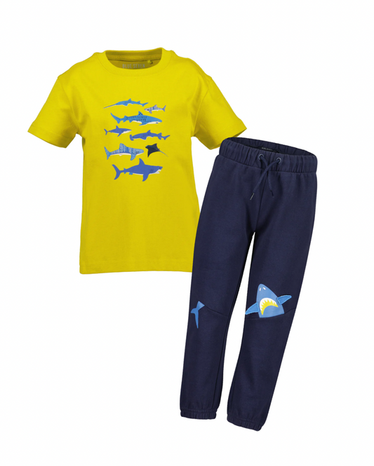 Boys Shark Jogger Set
