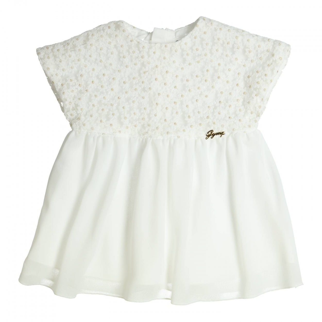 GYMP White & Gold Dress