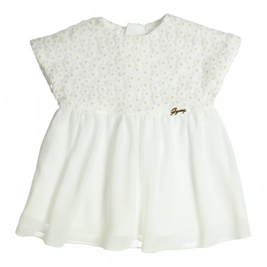 GYMP White & Gold Dress