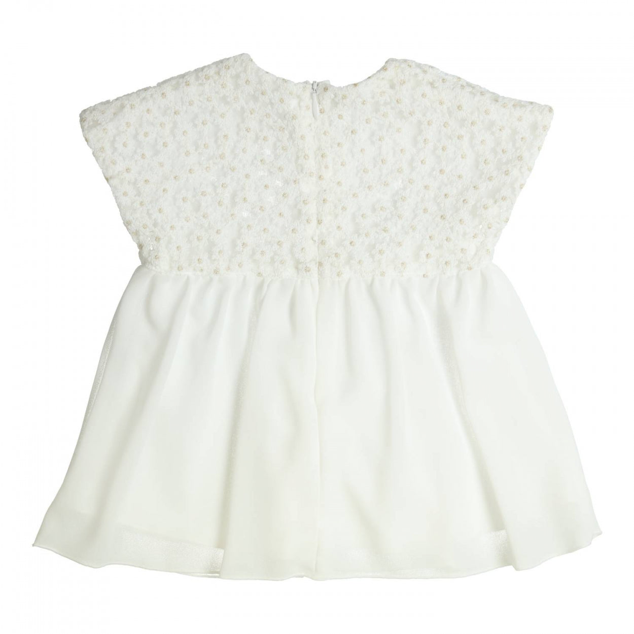 GYMP White & Gold Dress